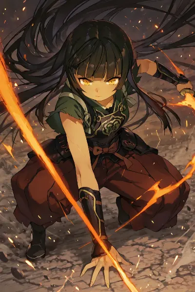 炎の剣士