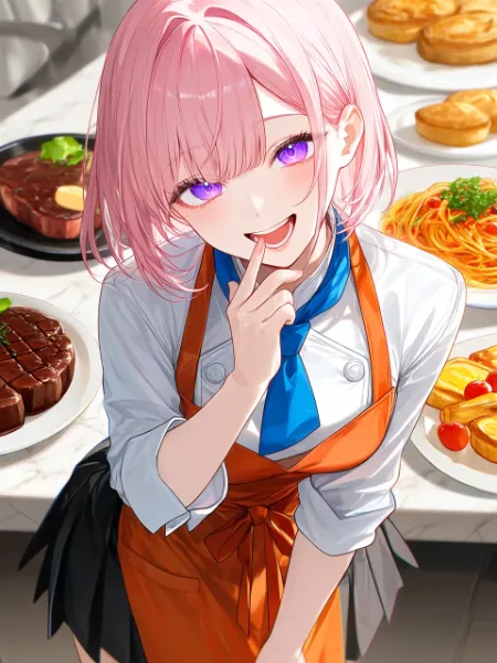 不気味なシェフ