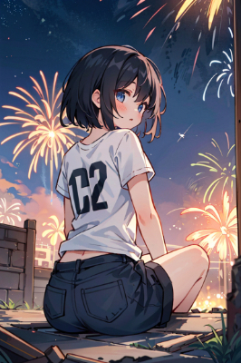 花火と・・・