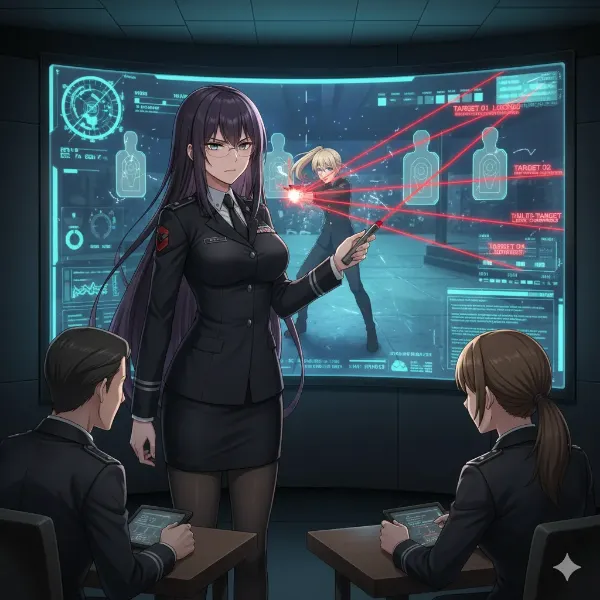 人体レーザーサイトの論理とカオス