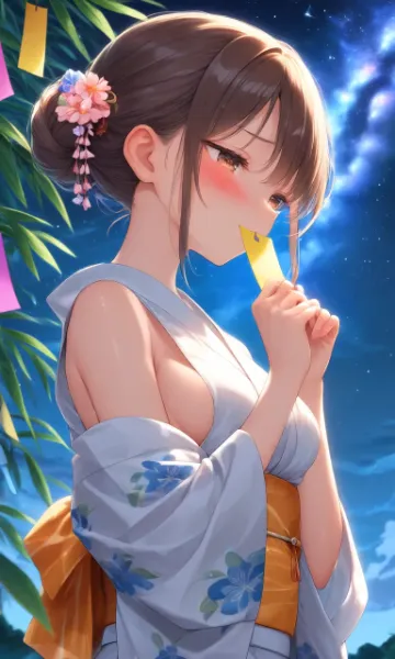 短冊に想いをーー