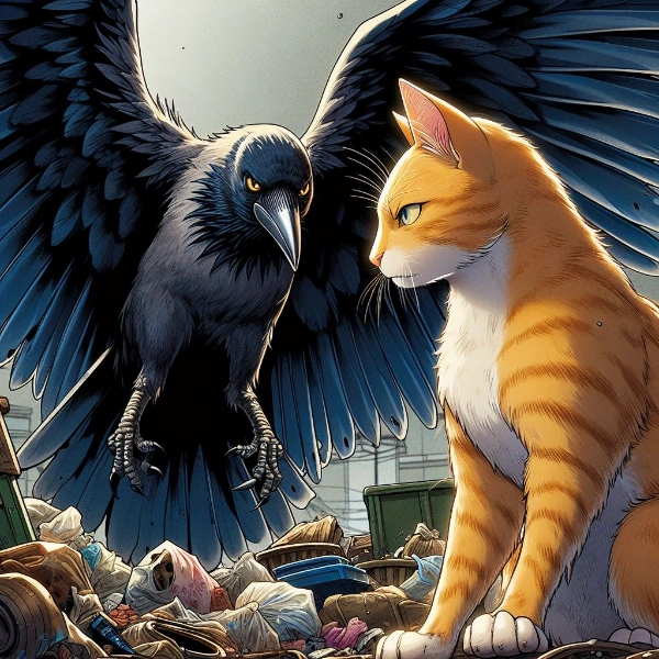 ゴミ捨て場の決戦