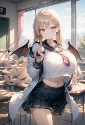 白衣の女の子