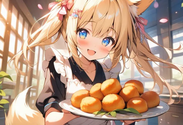 あつあつきつね色