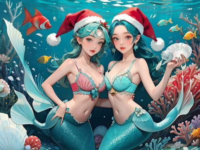 海底のクリスマス🎄