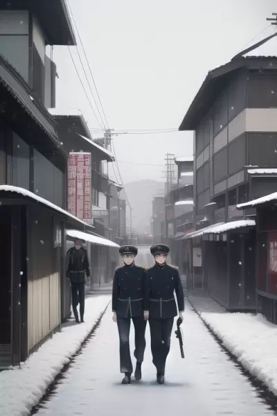 その事件が発生した日、街は雪であった