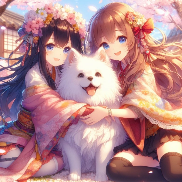 仲良し姉妹の新しいファミリー