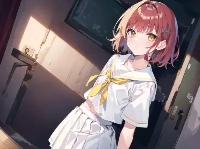 #75 赤髪少女