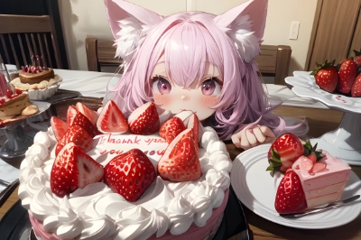 猫ケーキのサムネイル