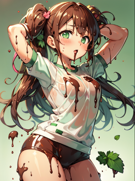 チョコミント体操服セット