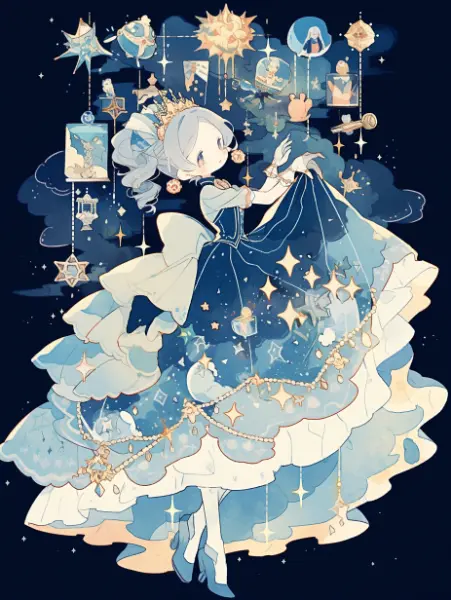 星月夜にダンス