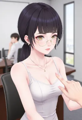 オフィスで露出はひかえなさい