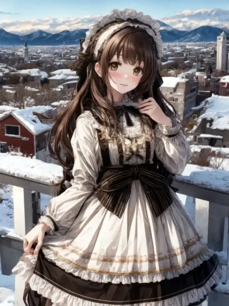 ロリータ服の女の子