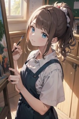 今日の美術部