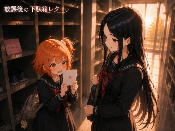 いくらと花音・放課後の下駄箱レター