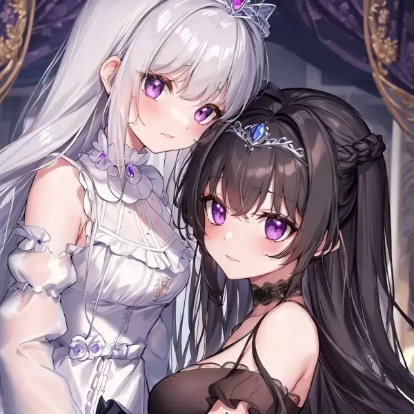 白と黒の双子姫様