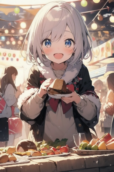 今日はお祭り