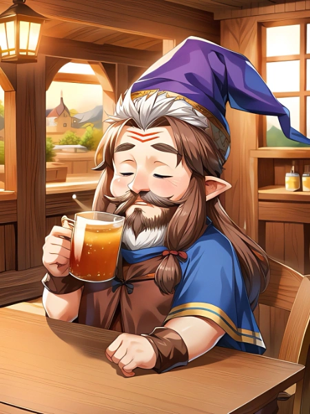 ドワーフ・まほうつかい・ちゅうりつ