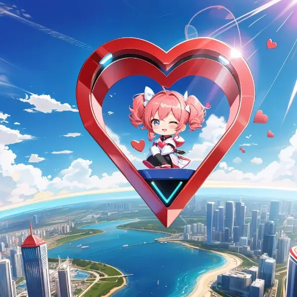 愛を届けるドローン