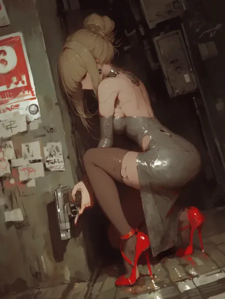 ピストルとハイヒール