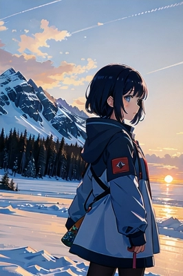 夕景のなかに