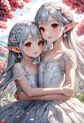 桜の下で交わす銀の絆