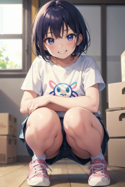 引っ越しの日、幼馴染がからかいに来た