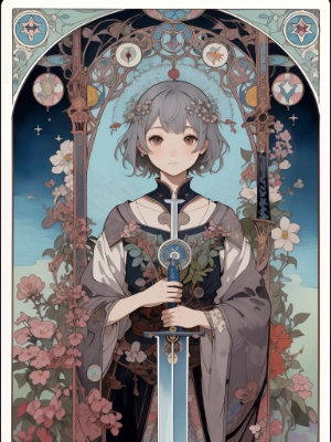 Bestowing the Holy Sword