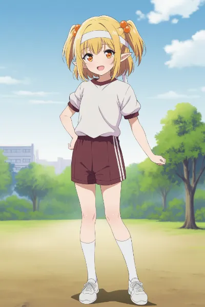 元気いっぱいスポーツ少女