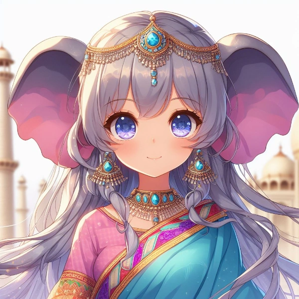 インドの象耳少女