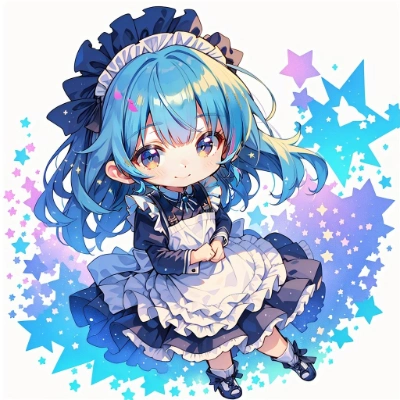 ちびキャラ（メイド）①