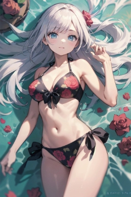 薔薇ビキニガール2