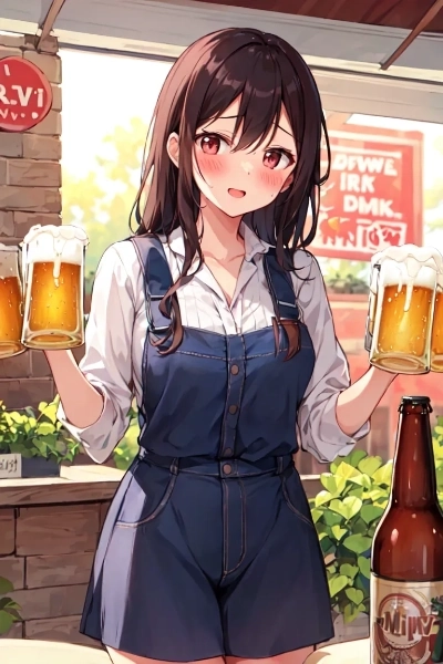 ビールお姉さん