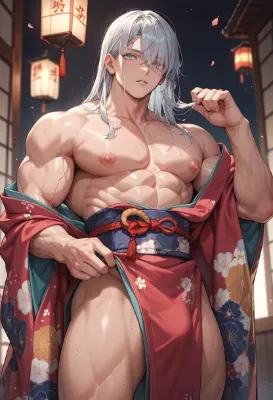 ホラーで辱められ虐げられる筋肉は欠かせない（イラスト集サンプル）