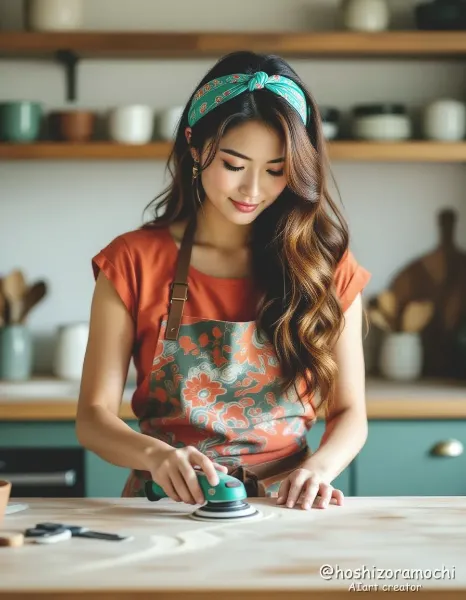 デザート・ボヘミアン：カフェ風カウンターテーブル作り / Dessert Bohemian: Creating a Cafe-Style Counter Table