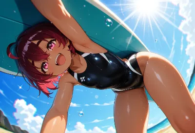 うーみっ！ たのしむぞー！