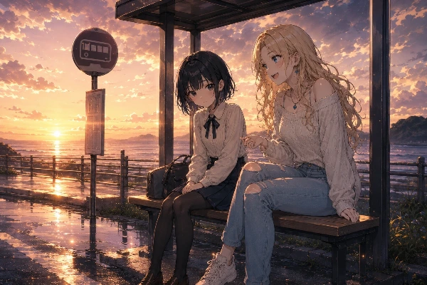 【黒髪＆ブロンド】 旅の記憶