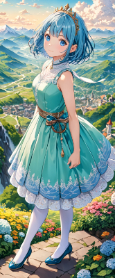 丘の上のお姫様