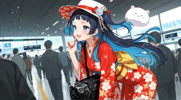 出発！到着！