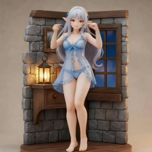 動画◆フィギュア風 アメリア・ローズクォーツ ベビードール 比較用5