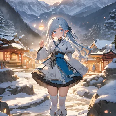 夜の里