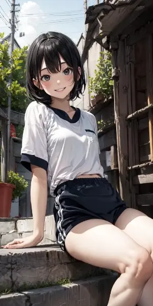 体操服の女の子