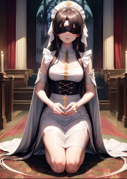 プリーストメイド(黒)