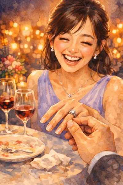 輝く指輪が紡ぐ永遠の約束