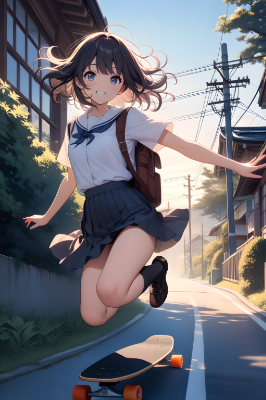 今日は遅刻しなくてすみそう♪