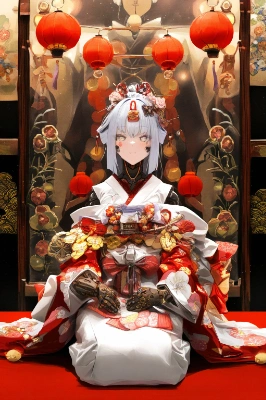 遠未来のひな祭りとサイボーグ娘