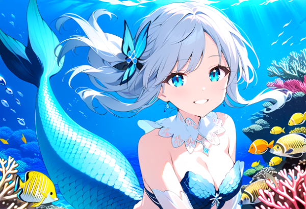 お題（サンゴ礁）