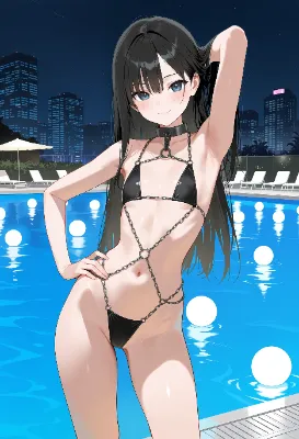 鎖水着