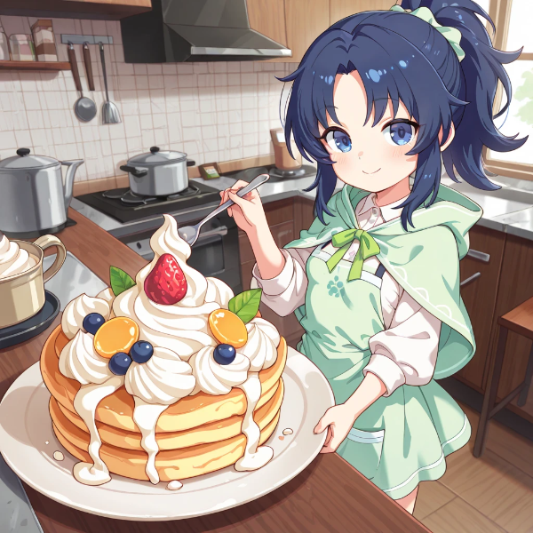 生クリームはたっぷりと