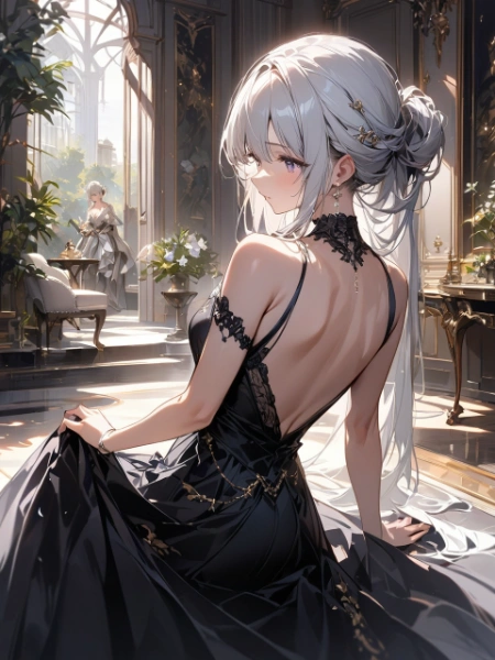 西洋のうなじ【ブルアカ・生塩ノア】